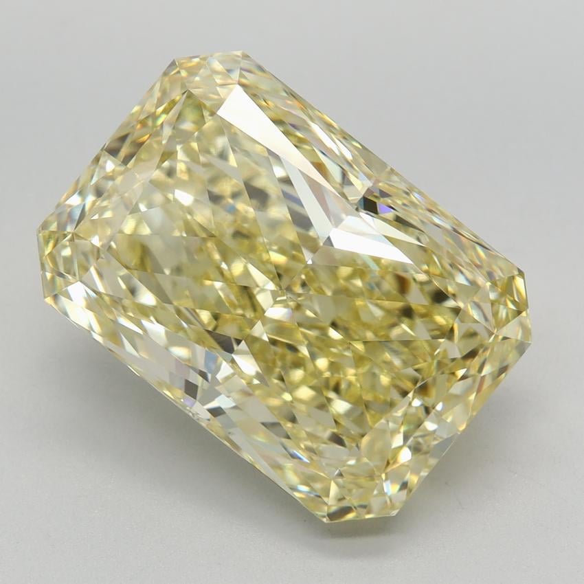 9.08 Ct. Fancy Intense Yellow Radiant Lab Grown Diamond