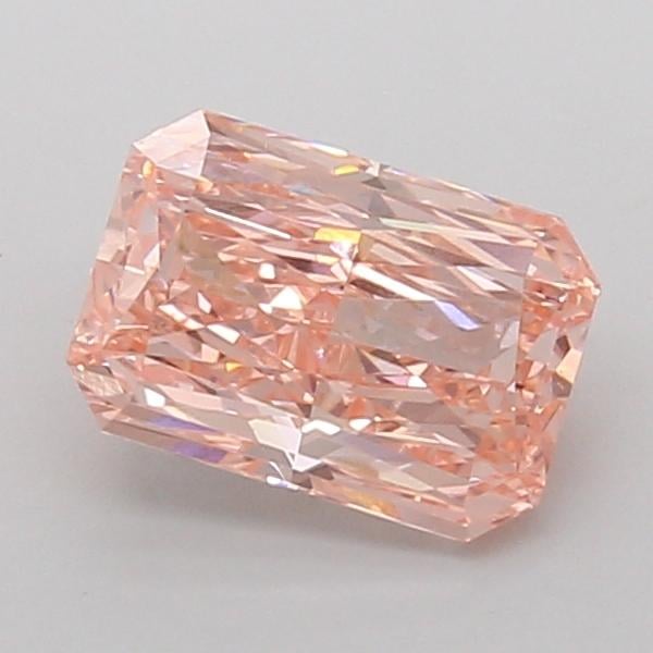 1.43 Ct. Fancy Vivid Pink Radiant Lab Grown Diamond