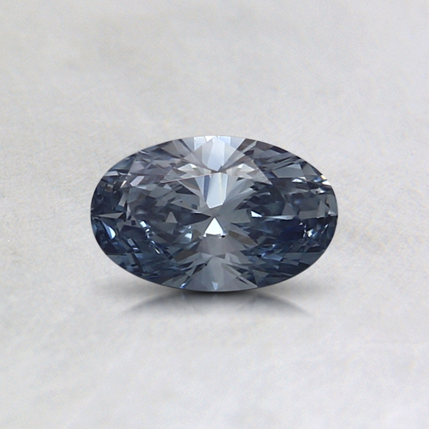 0.34 Ct. Fancy Blue Oval Lab Grown Diamond