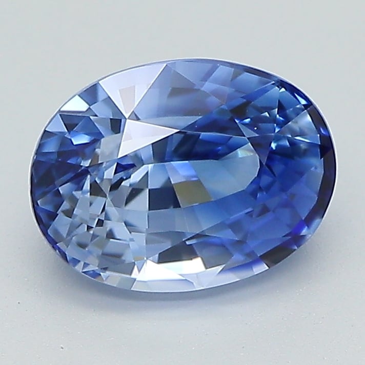 8.7x6.6mm Blue Oval Sapphire
