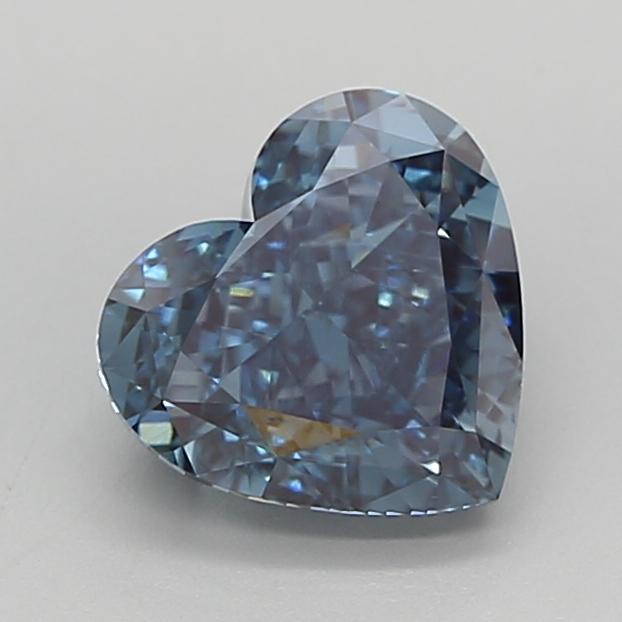 2.35 Ct. Fancy  Blue Heart Lab Grown Diamond