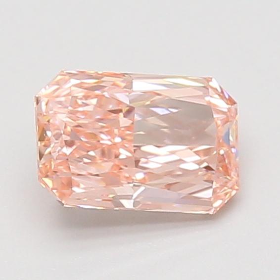 1.06 Ct. Fancy Vivid Pink Radiant Lab Grown Diamond