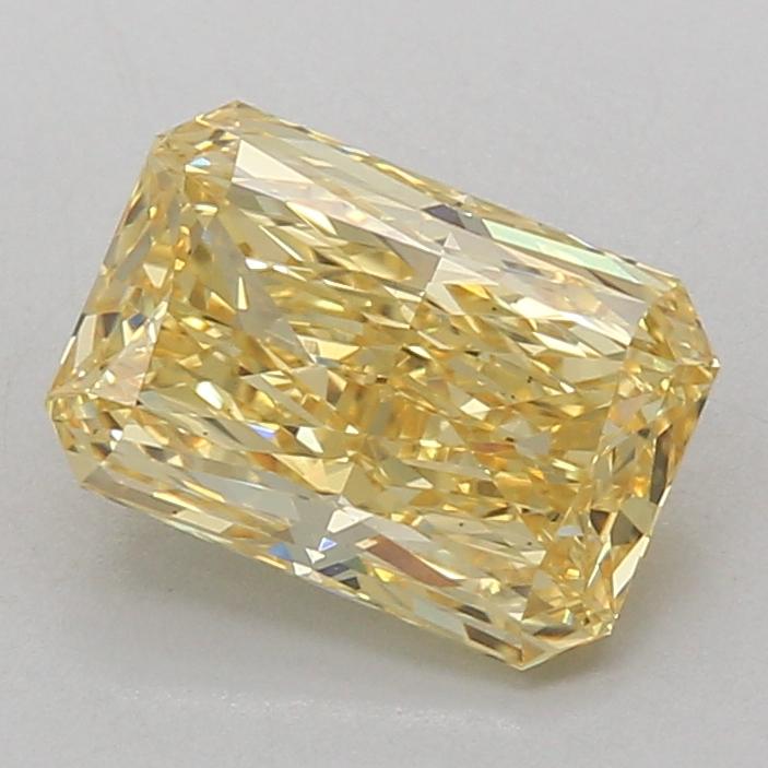 2.56 Ct. Fancy Intense Yellow Radiant Lab Grown Diamond