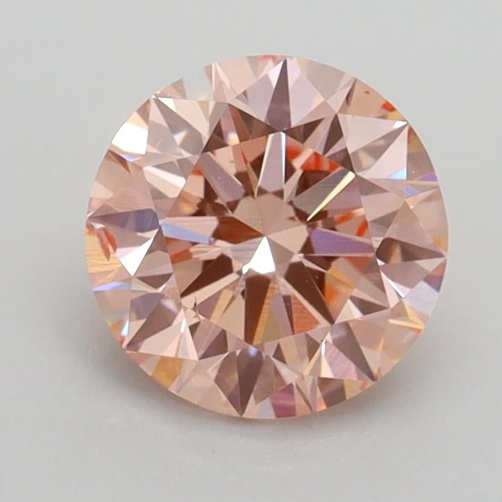 1.30 Ct. Fancy Intense Pink Round Lab Grown Diamond