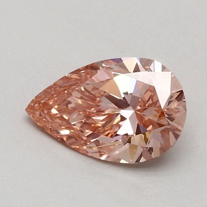 0.50 Ct. Fancy Intense Pink Pear Lab Grown Diamond