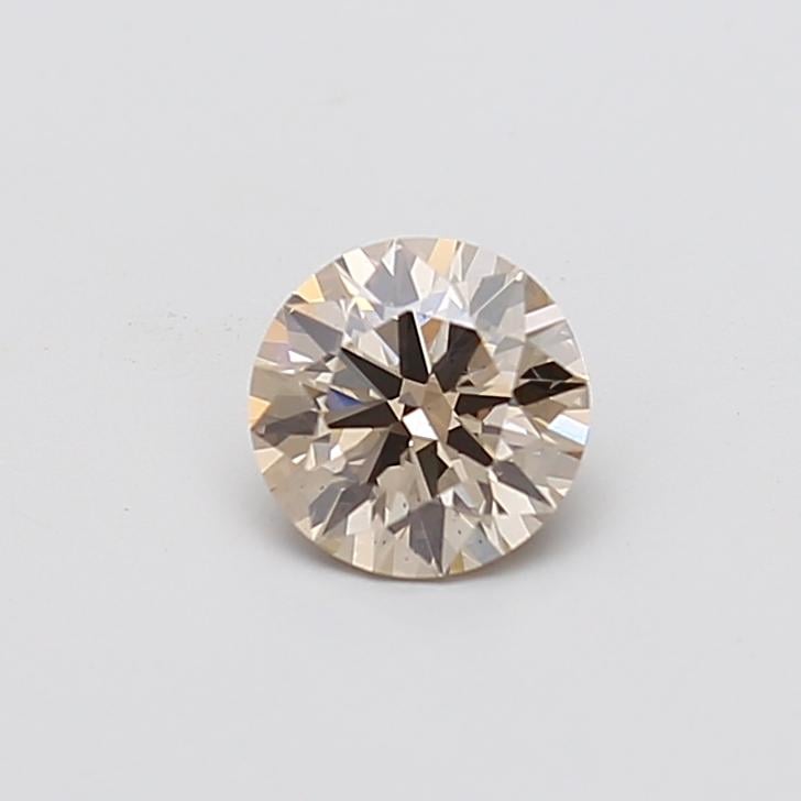 1.04 Ct. Fancy Light  Brown Round Lab Grown Diamond
