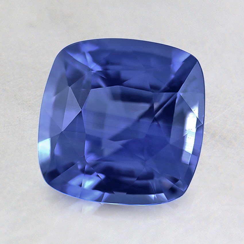 7mm Blue Cushion Sapphire