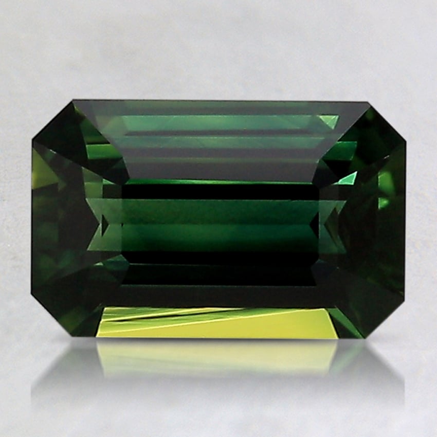 8.7x5.5mm Parti-Color Emerald Australian Sapphire