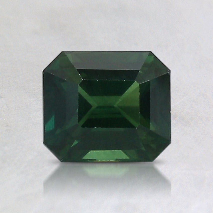 6.2x5.3mm Unheated Green Emerald Kenyan Sapphire