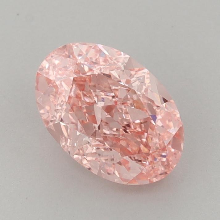 1.22 Ct. Fancy Vivid  Pink Oval Lab Grown Diamond