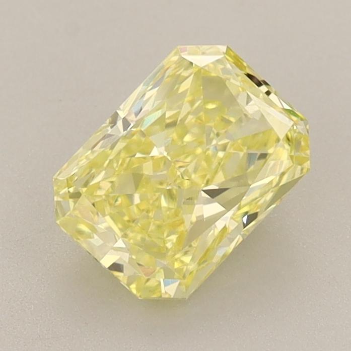 1.13 Ct. Fancy Vivid  Yellow Radiant Lab Grown Diamond