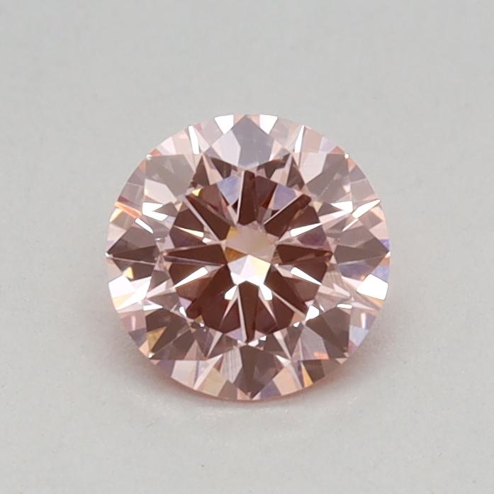 0.38 Ct. Fancy Intense Pink Round Lab Grown Diamond