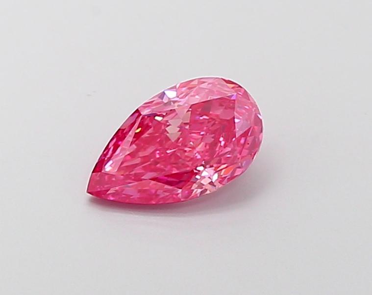 1.21 Ct. Fancy Vivid Pink Pear Lab Grown Diamond