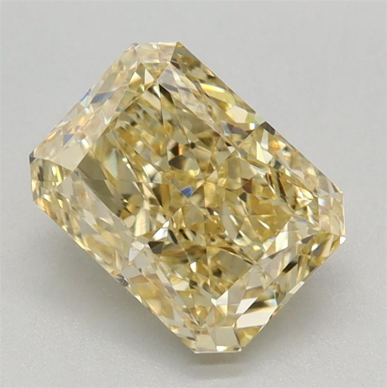 1.29 Ct. Fancy Intense Yellow Radiant Lab Grown Diamond