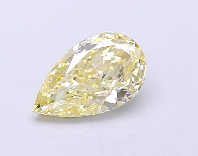 1.01 Ct. Fancy Yellow Pear Lab Grown Diamond
