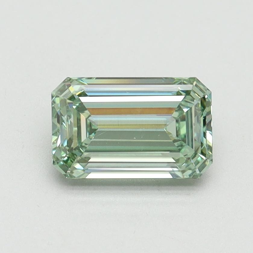1.00 Ct. Fancy Intense Green Emerald Lab Grown Diamond