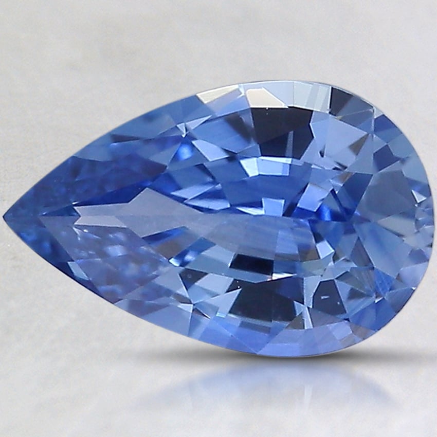 10.4x6.6mm Blue Pear Sapphire