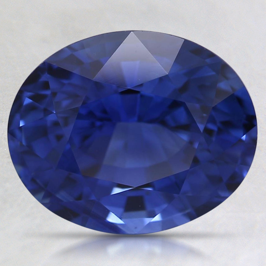 9.4x7.7mm Super Premium Blue Oval Sapphire