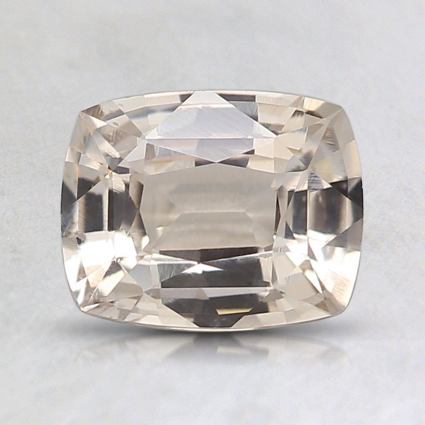 7.2x5.7mm Unheated Peach Cushion Sapphire