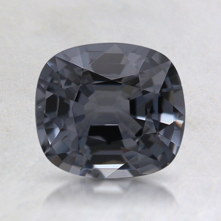 7.2x6.4mm Gray Cushion Spinel