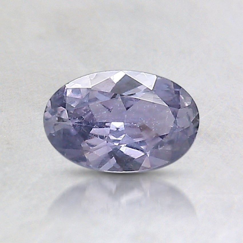 6.5x4.3mm Unheated Violet Oval Montana Sapphire