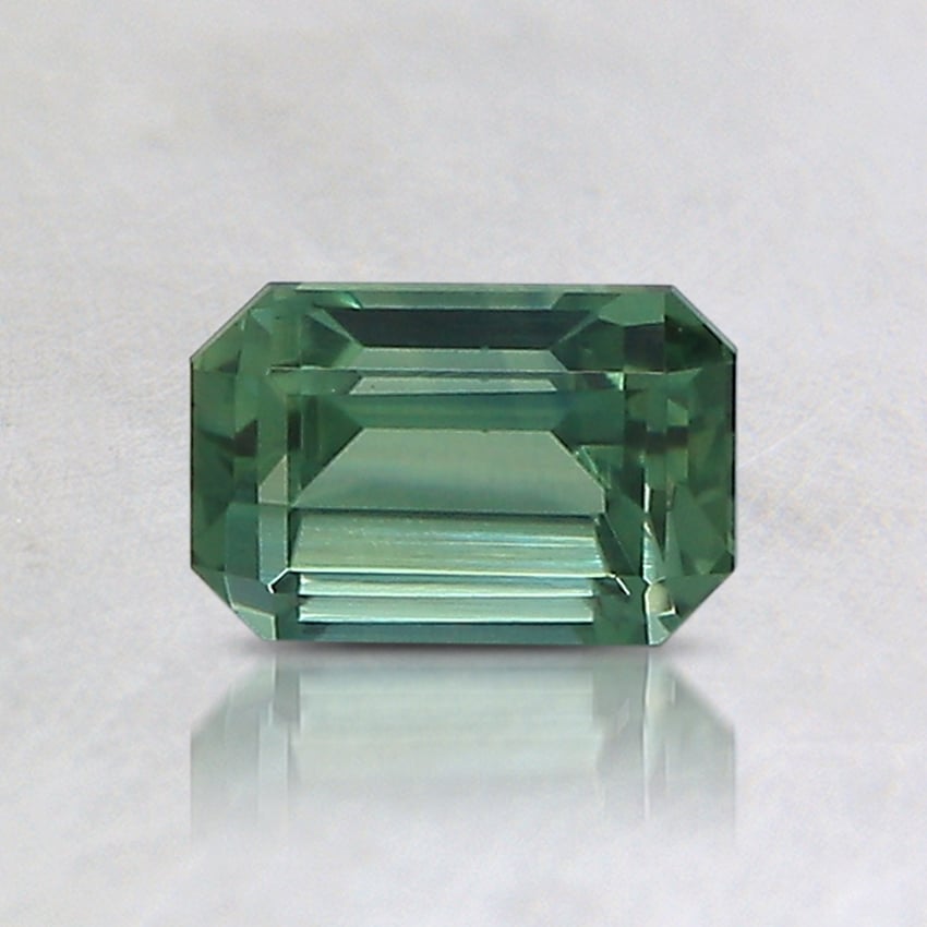 6x4mm Unheated Teal Emerald Kenyan Sapphire