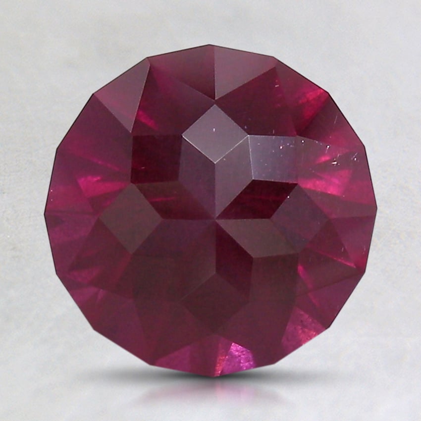 9.1x9mm Unheated Red Modified Round Garnet