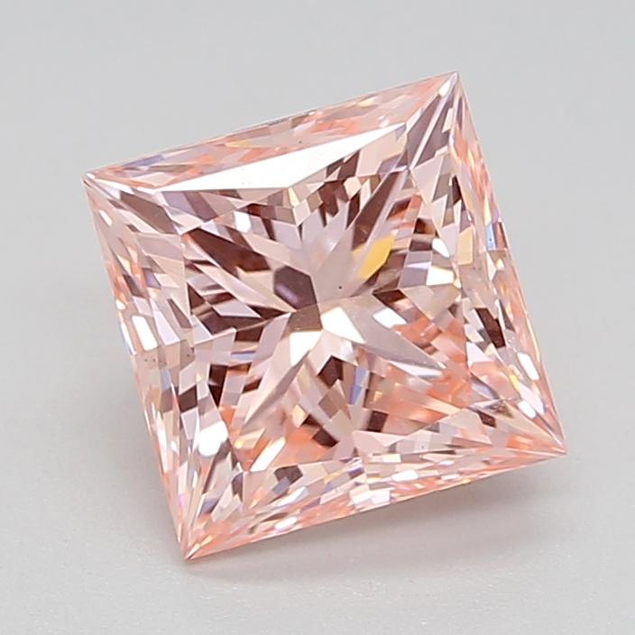1.42 Ct. Fancy Intense  Pink Princess Lab Grown Diamond
