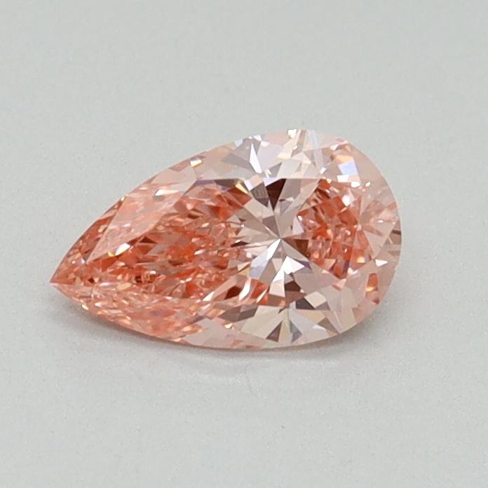 0.42 Ct. Fancy Vivid Pink Pear Lab Grown Diamond