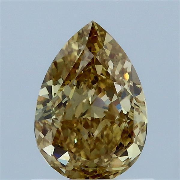 1.00 Ct. Fancy Intense Yellow Pear Lab Grown Diamond
