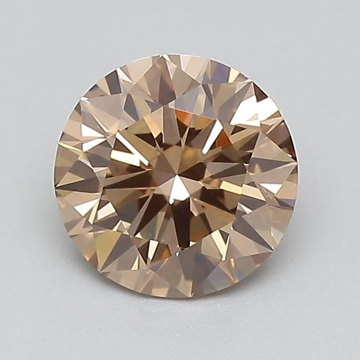 0.64 Ct. Fancy  Brown Round Lab Grown Diamond