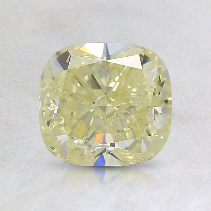 1.50 Ct. Fancy Yellow Cushion Diamond