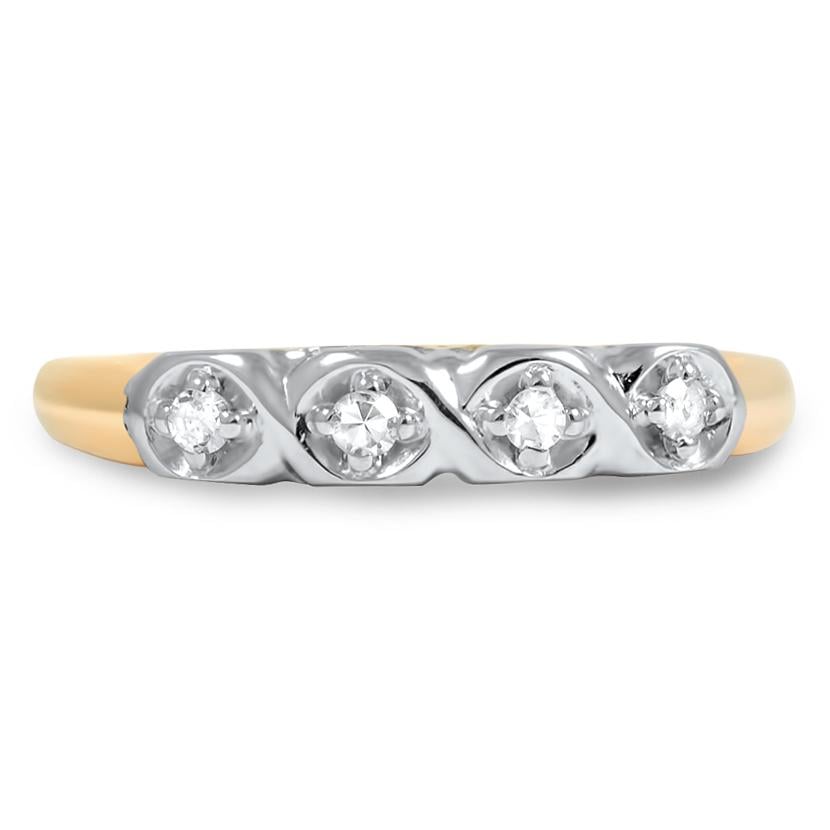 Art Nouveau Diamond Vintage Ring
