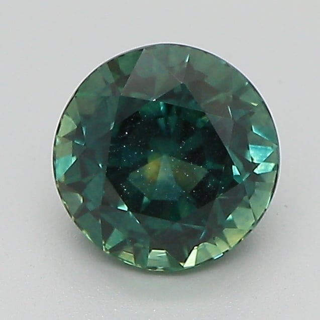 6.6mm Teal Round Montana Sapphire