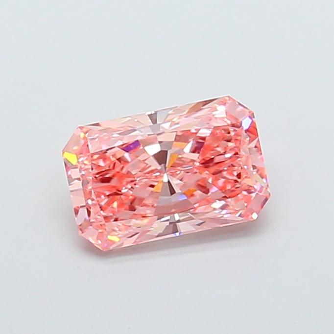 2.03 Ct. Fancy Vivid Pink Radiant Lab Grown Diamond