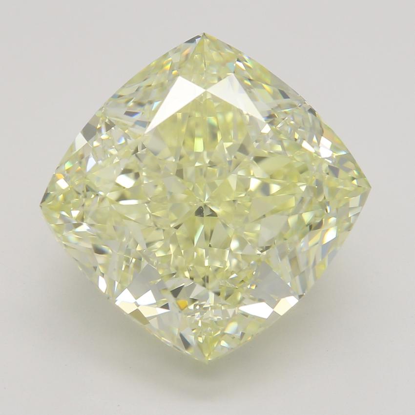 7.77 Ct. Fancy Yellow Cushion Diamond