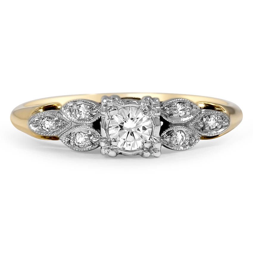Art Nouveau Diamond Vintage Ring