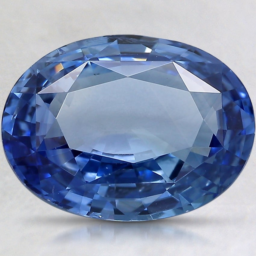 14x10.5mm Blue Oval Sapphire