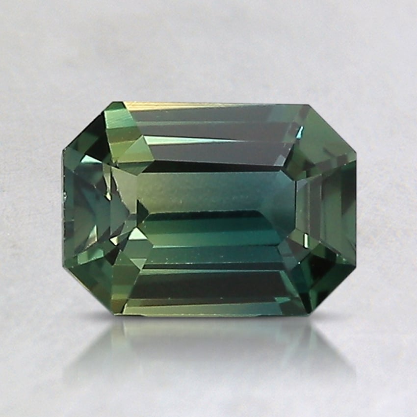 7.2x5.2mm Parti-Color Emerald Sapphire