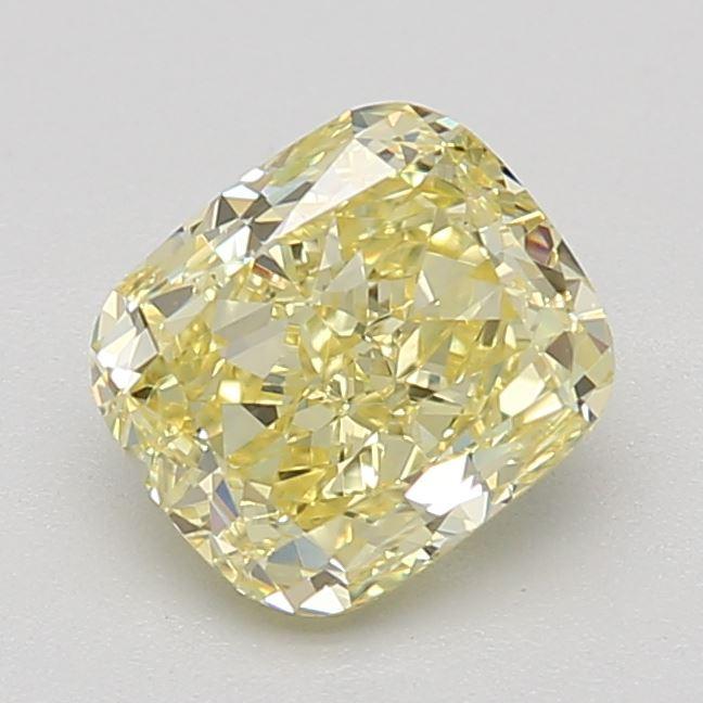 1.02 Ct. Fancy Yellow Cushion Diamond