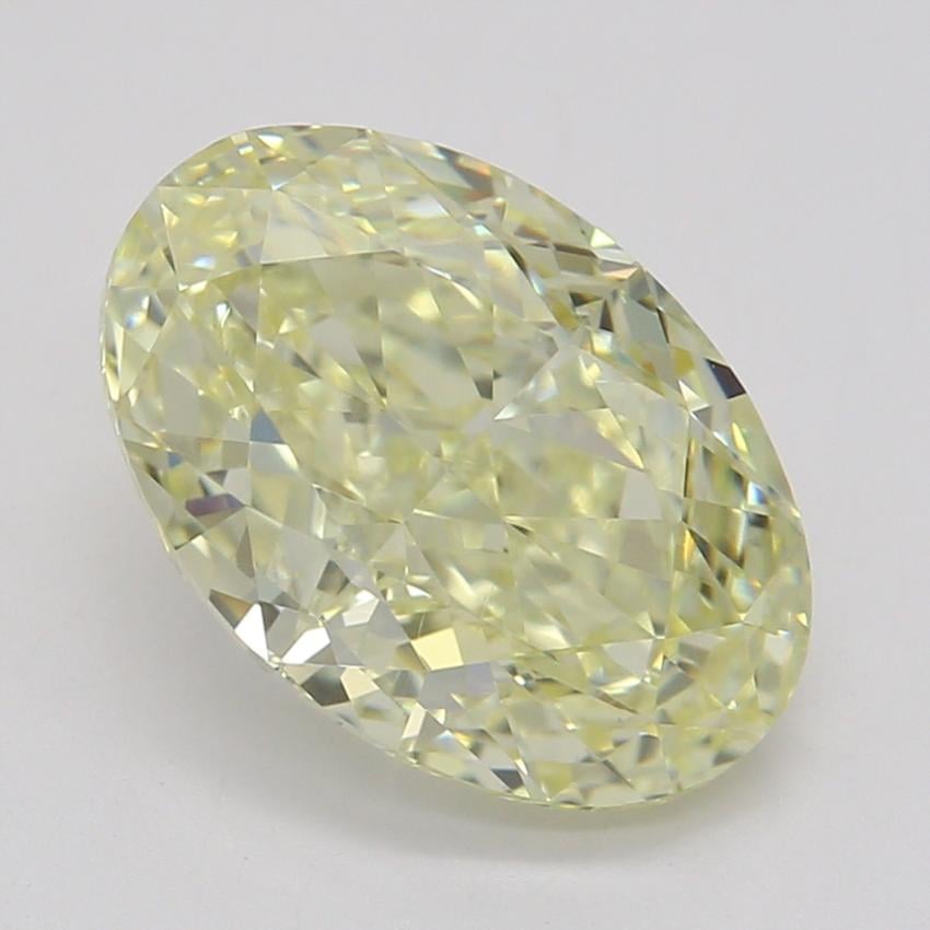 1.80 Ct. Fancy Light Yellow Oval Diamond