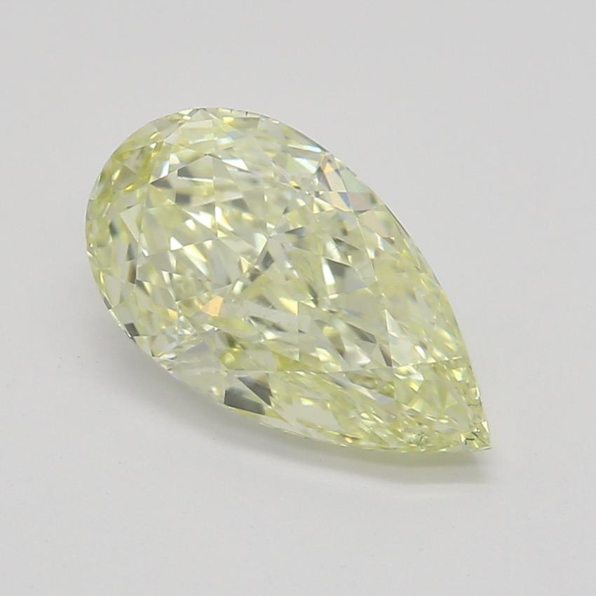 1.01 Ct. Fancy Light Yellow Pear Diamond