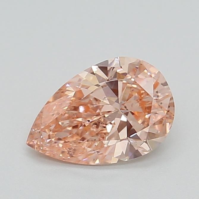 1.03 Ct. Fancy Intense Pink Pear Lab Grown Diamond