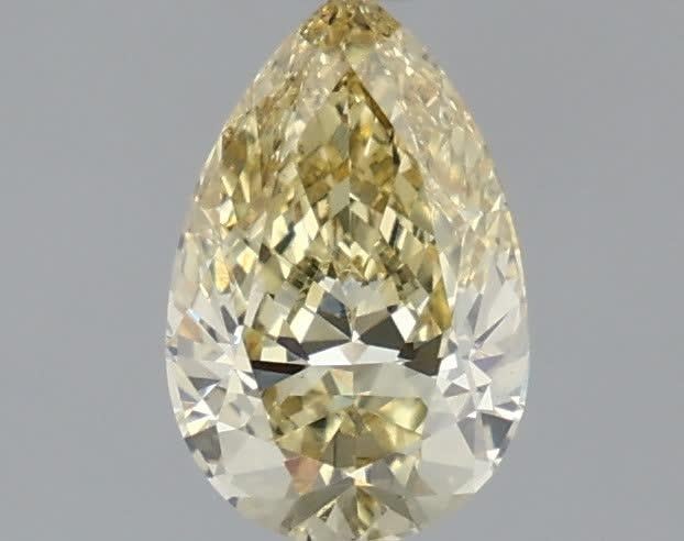 1.02 Ct. Fancy Yellow Pear Lab Grown Diamond
