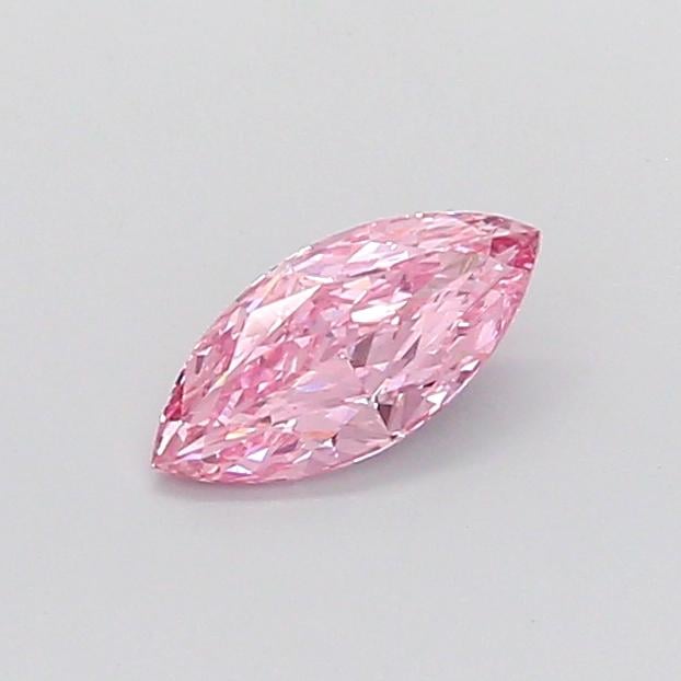 1.52 Ct. Fancy Vivid Pink Marquise Lab Grown Diamond