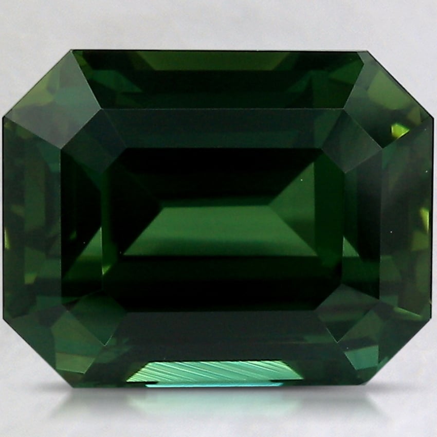 10.3x8.1mm Parti-Color Emerald Sapphire