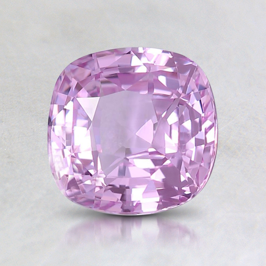 6.6x6.5mm Pink Cushion Sapphire
