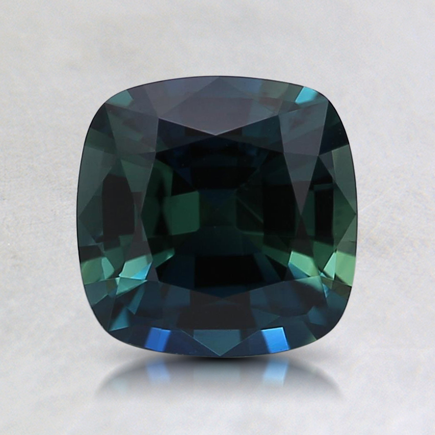 6.6mm Teal Cushion Sapphire