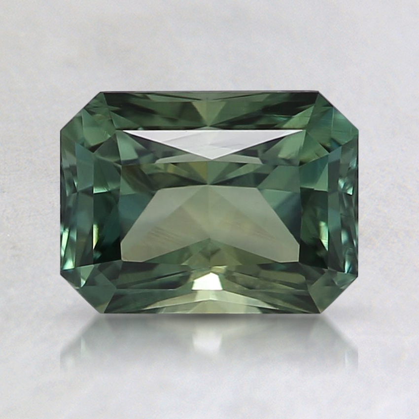 7.3x5.6mm Teal Radiant Sapphire