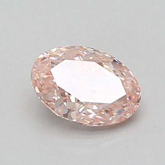 0.84 Ct. Fancy Intense Pink Oval Lab Grown Diamond